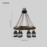 Lampadario Vistosi Vintage Design Elegante in Legno - clowasit.com