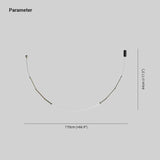 Lampadari Moderni Lineari Design Elegante Nero - clowasit.com