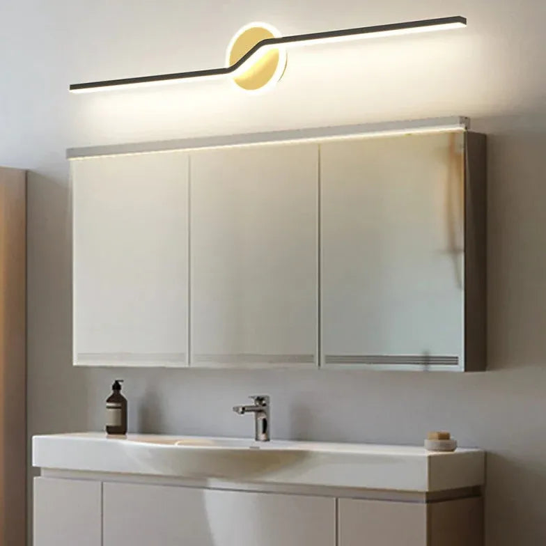 Applique da parete lineare bagno LED moderno - clowasit.com