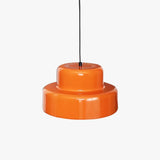 Lampadario Arancione Stile Retro Secchio - clowasit.com