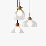 Lampadario Minimalista Design Geometrico in Vetro Moderno - clowasit.com