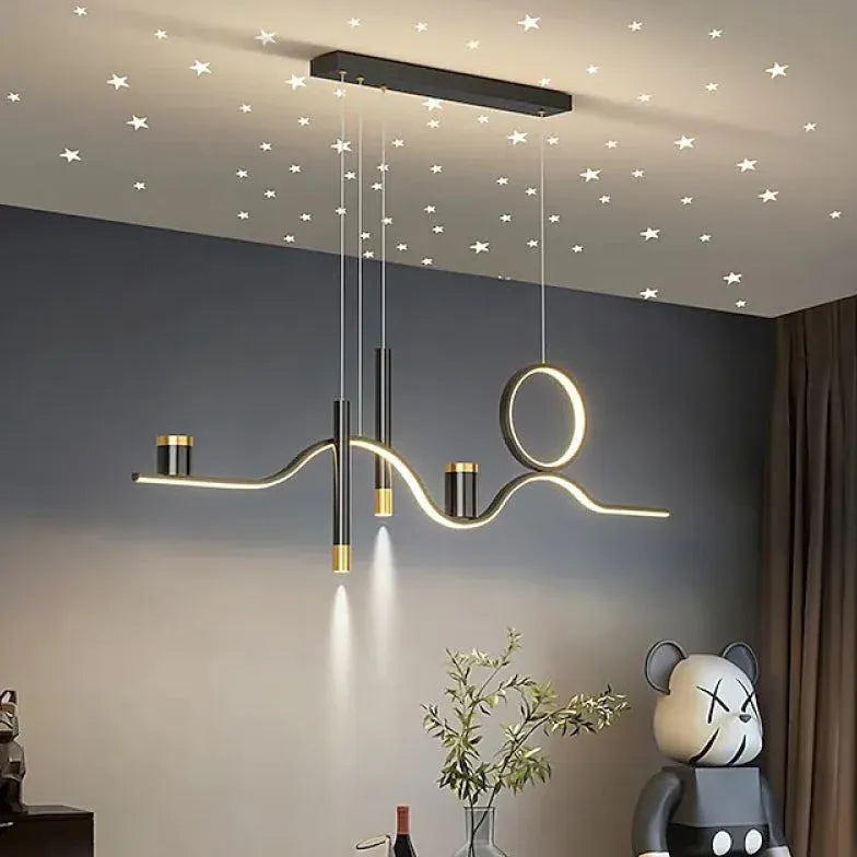 Lampadari Moderni Led Design Eleganza Sottile - clowasit.com
