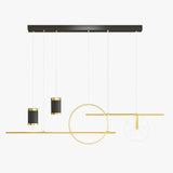 Lampadario su tavolo da pranzo Atmosfera stellata - clowasit.com