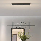 Lampadario soffitto moderno cerchi e linee - clowasit.com