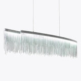 Moderno lampadari cucina con catena dorata elegante - clowasit.com