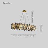 Lampadario moderno gocce cristallo Design e lusso - clowasit.com