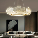 Lampadario applique con Eleganza dorata LED - clowasit.com