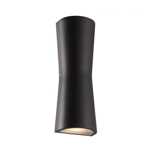 Lampada Doppio Cono Design Nero Per Esterni - clowasit.com