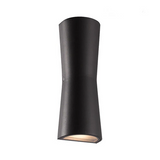 Lampada Doppio Cono Design Nero Per Esterni - clowasit.com