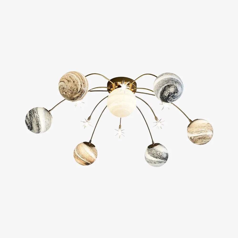 Lampadari x camera da letto Luce Planetaria - clowasit.com