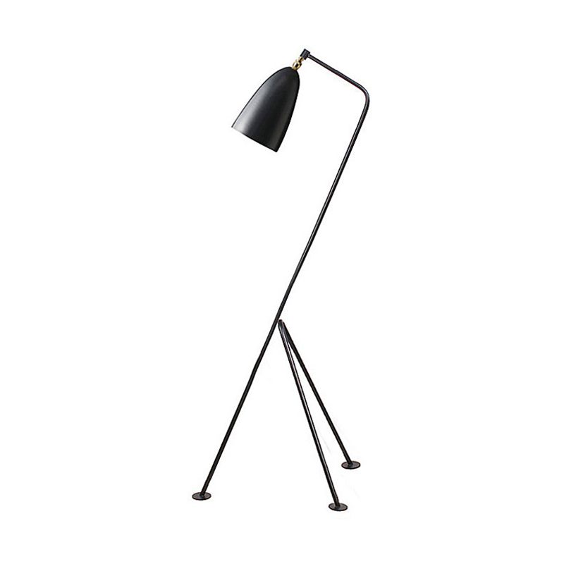 Lampada da terra moderna salotto minimalista metallica - Clowasit.com