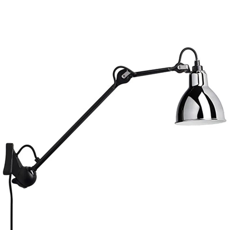 Lampada da muro estensibile in metallo industriale - Clowasit.com