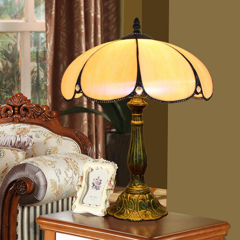 Vintage lampada da tavolo elegante multicolore - Clowasit.com
