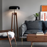 Lampada da terra in legno Stile retrò - Clowasit.com