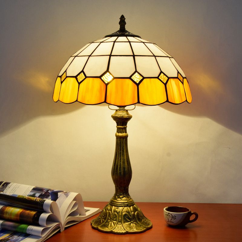Vintage lampada da tavolo elegante multicolore - Clowasit.com