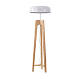 Lampada da terra in legno Stile retrò - Clowasit.com