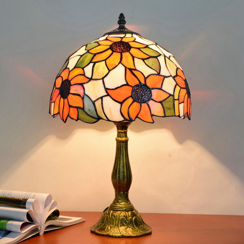 Vintage lampada da tavolo elegante multicolore - Clowasit.com