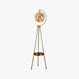 Lampada da terra oro sfera stellata decorativa - Clowasit.com