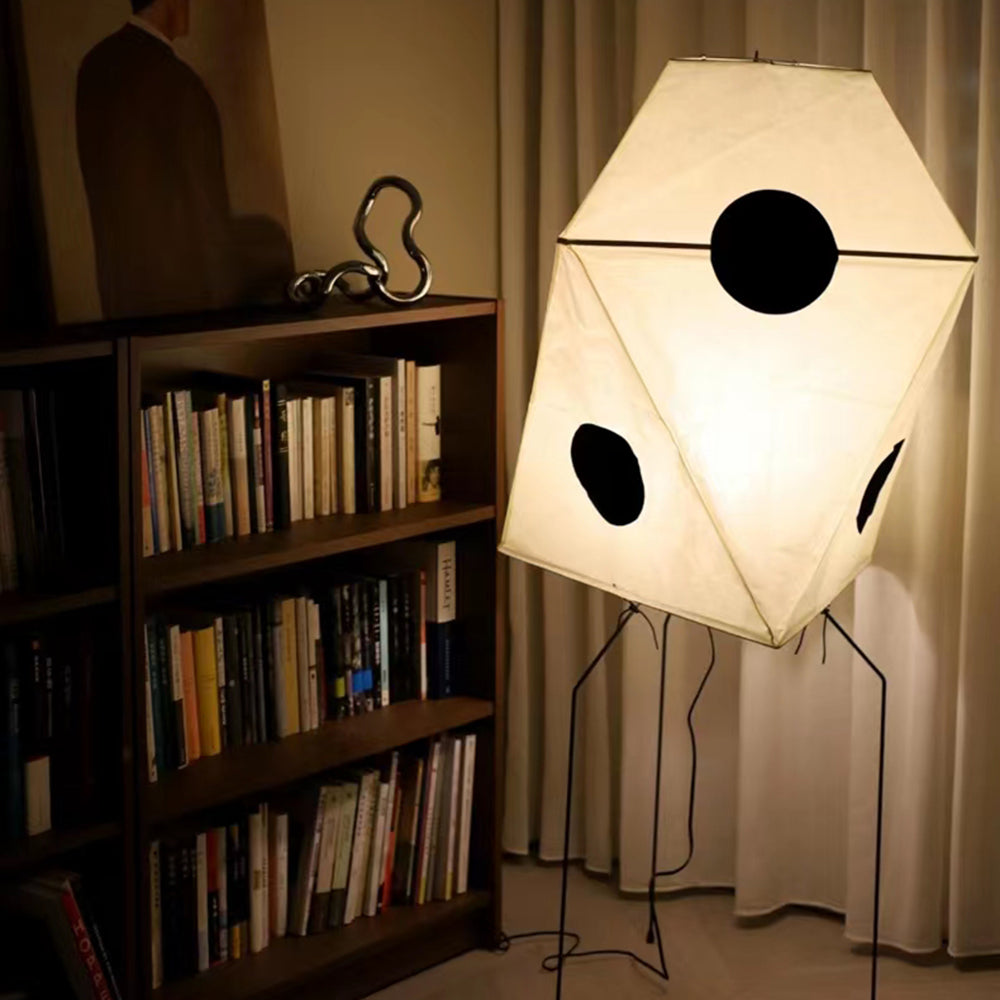 Lampada da terra carta pois design geometrico - Clowasit.com