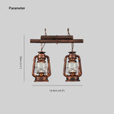 Lampadari stile industriale vintage doppio vetro elegante - clowasit.com