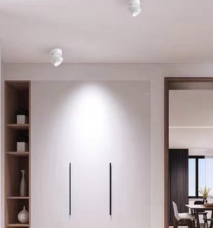 Lampada LED da Soffitto Rotante Design 3D Creativo