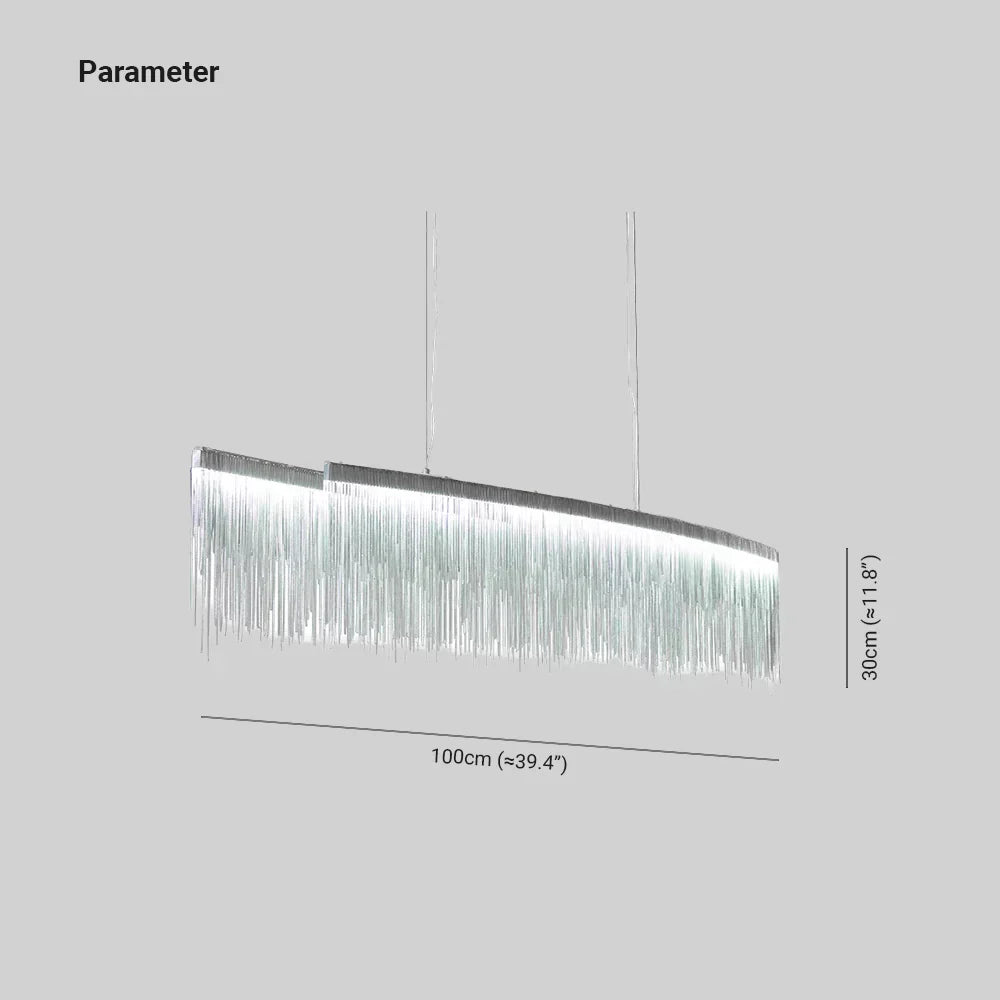 Moderno lampadari cucina con catena dorata elegante - clowasit.com