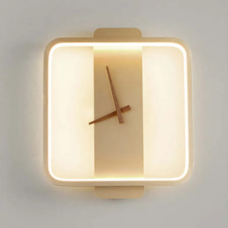 Applique art deco da parete orologio circolare - clowasit.com