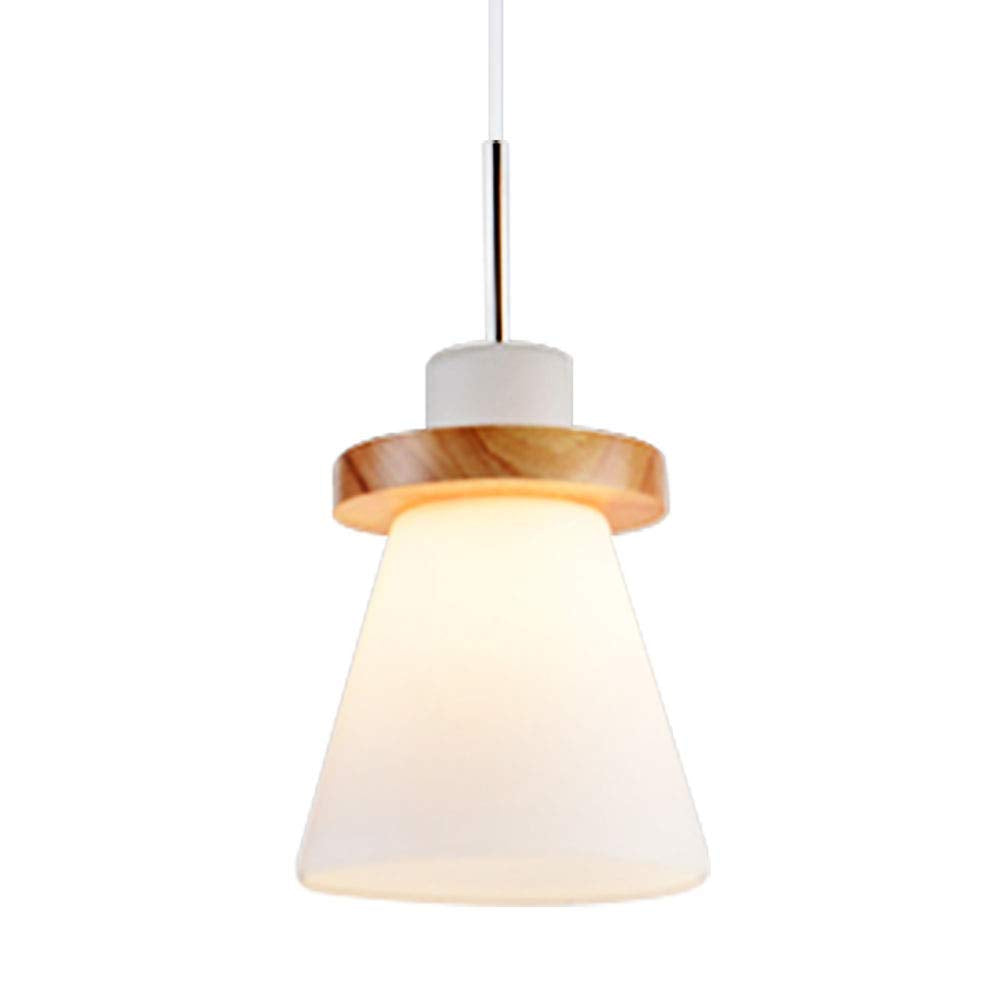 Lumo a sospensione minimalista in legno trapezoidale - clowasit.com