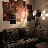 Lampade stelo da terra creativa forma telescopio - Clowasit.com