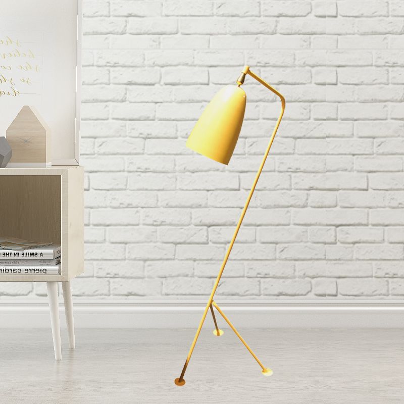 Lampada da terra moderna salotto minimalista metallica - Clowasit.com