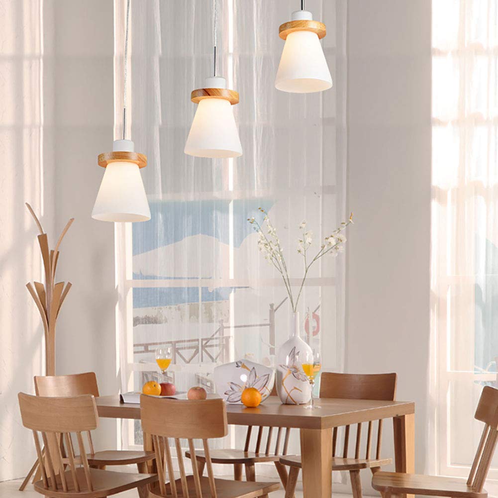 Lumo a sospensione minimalista in legno trapezoidale - clowasit.com
