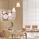 Lumo a sospensione minimalista in legno trapezoidale - clowasit.com