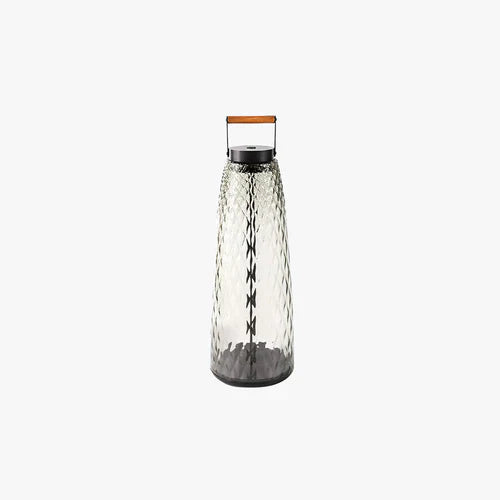 Lampada da terra vetro design stile moderno - clowasit.com
