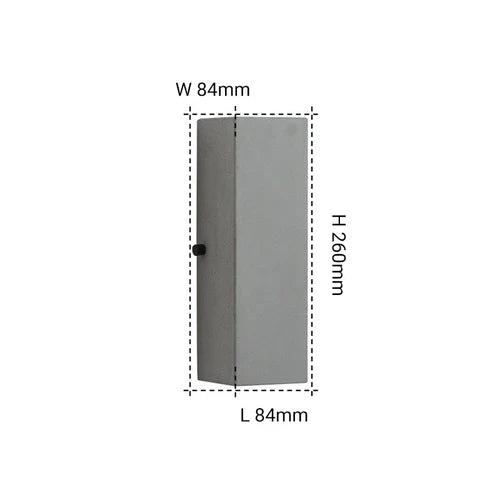 Lampade da esterno doppia luce design quadrato - clowasit.com
