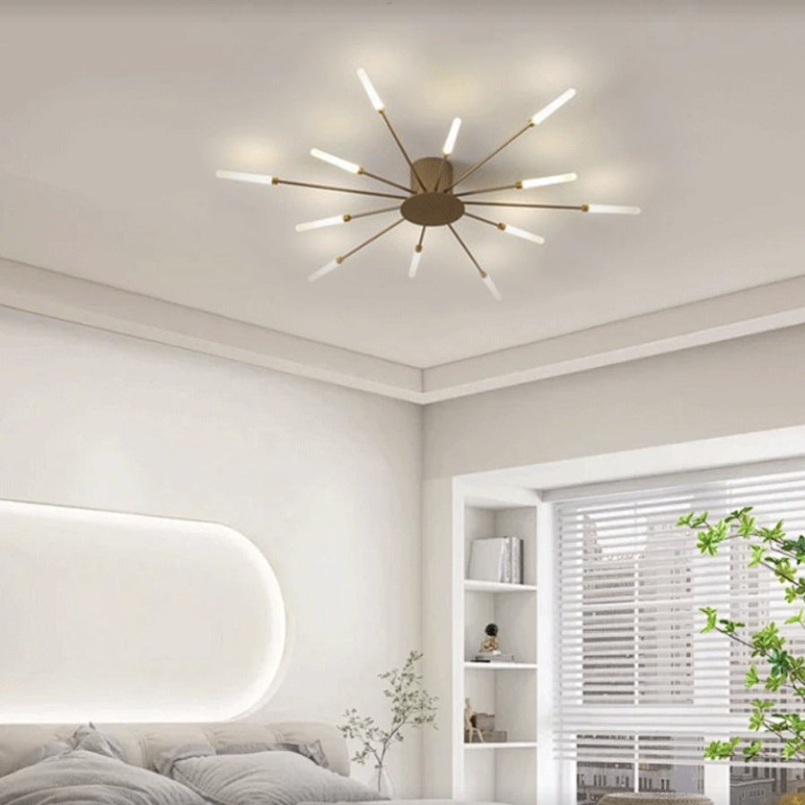 Plafoniera da Salotto LED Moderna Stile Fuochi d’Artificio