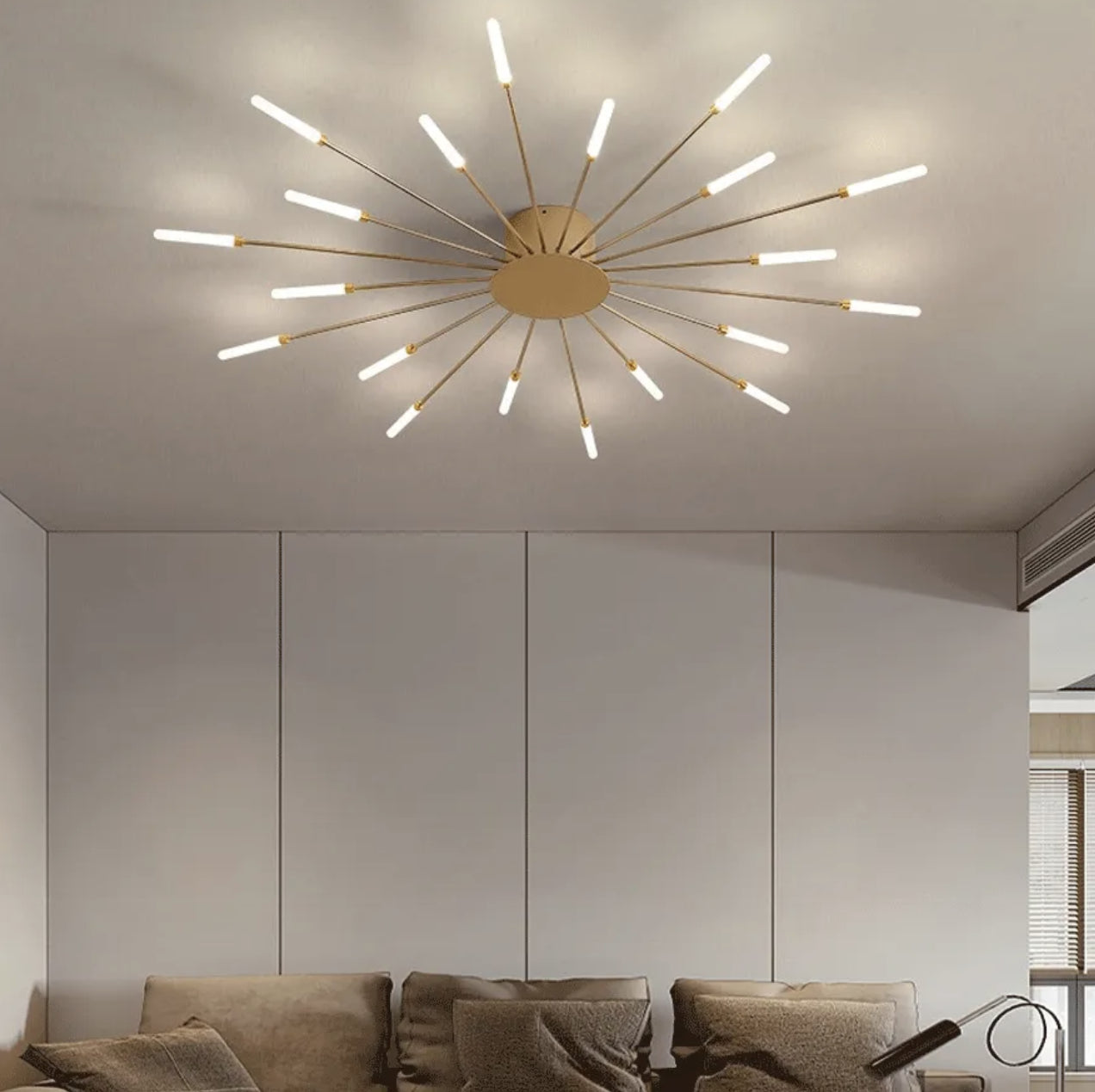 Plafoniera da Salotto LED Moderna Stile Fuochi d’Artificio