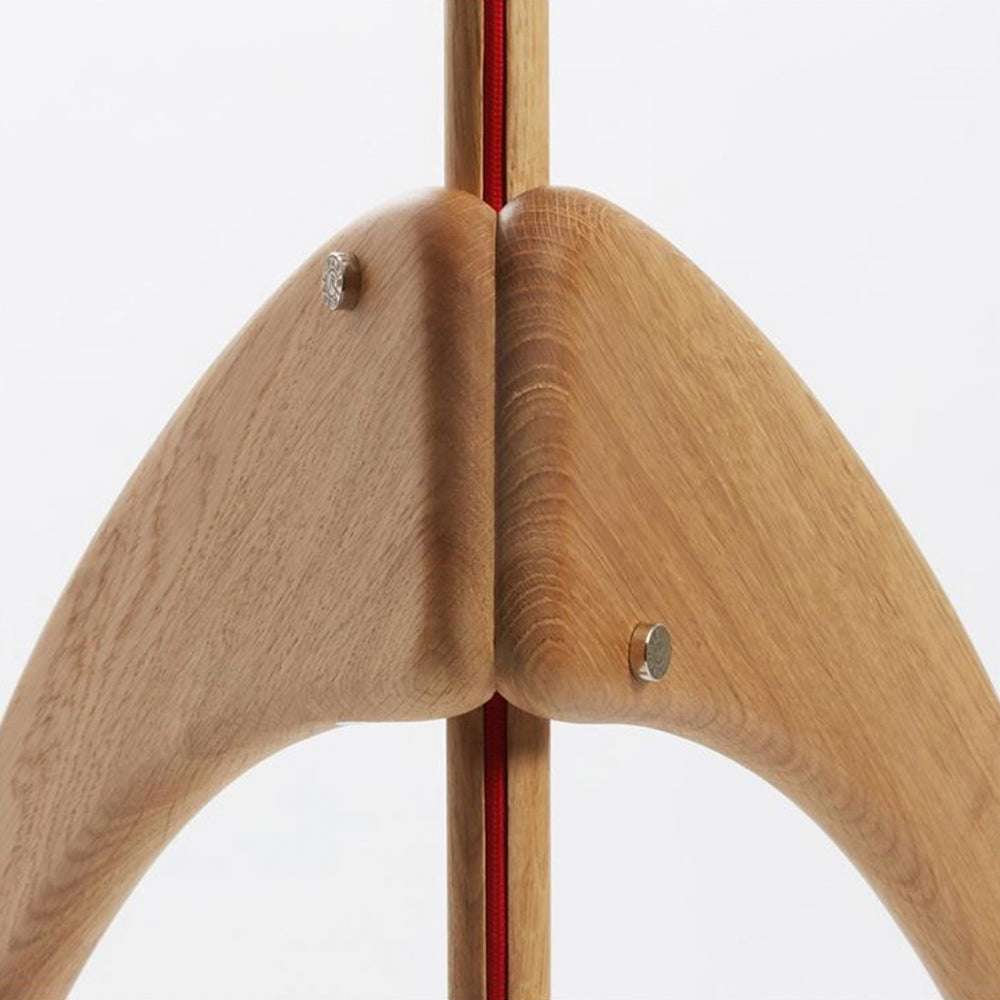 Lampade da terra legno falciforme creativo elegante - Clowasit.com