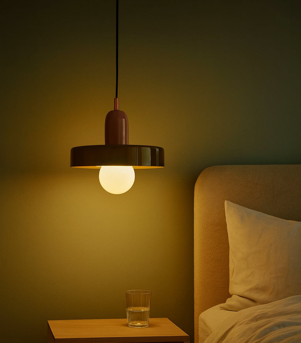 Lampadari in Vetro  Artigianali Morandi per Testa del Letto