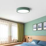 Plafoniera LED Dimmerabile Circolare Stile Macaron per Camera da Letto