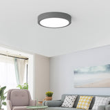 Plafoniera LED Dimmerabile Circolare Stile Macaron per Camera da Letto