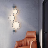 Applique da Parete Interno Moderno Geometrico Nero