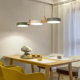 Lampadario Nordico a Tre Colori per Sala da Pranzo