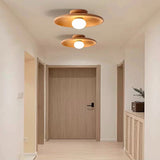 Plafoniera in Legno per Soffitto Stile Giapponese per Corridoio