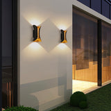 Applique Moderne Sali Scendi Esterno Design a Vita Sottile
