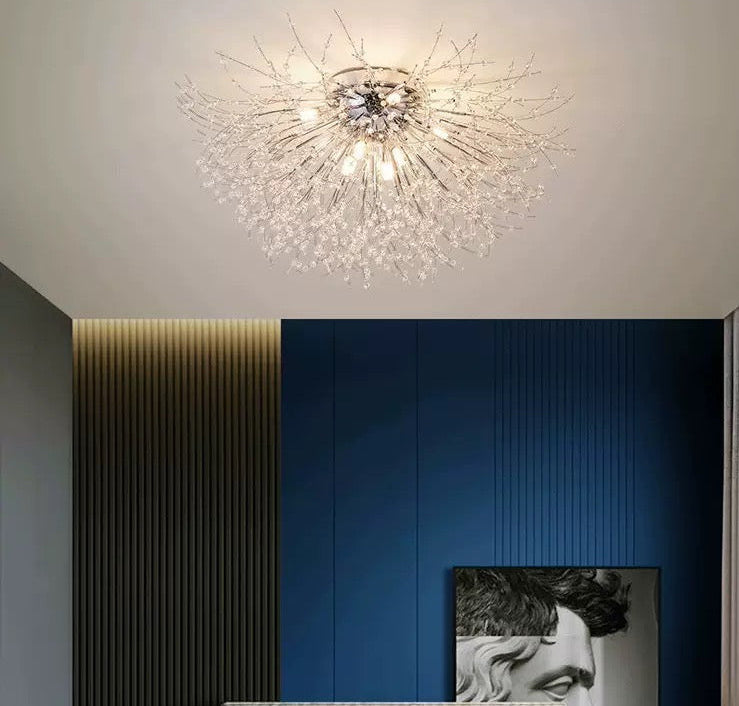 Plafoniera LED Moderna a Forma di Dente di Leone Creativa