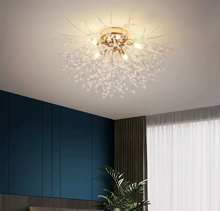 Plafoniera LED Moderna a Forma di Dente di Leone Creativa