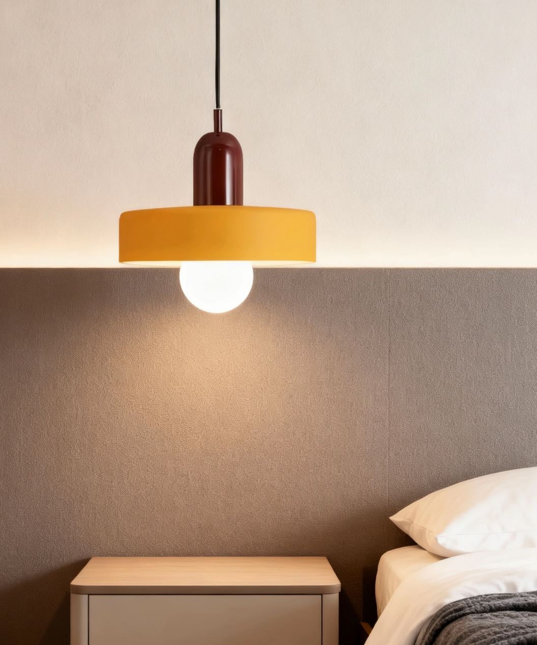 Lampadari in Vetro  Artigianali Morandi per Testa del Letto