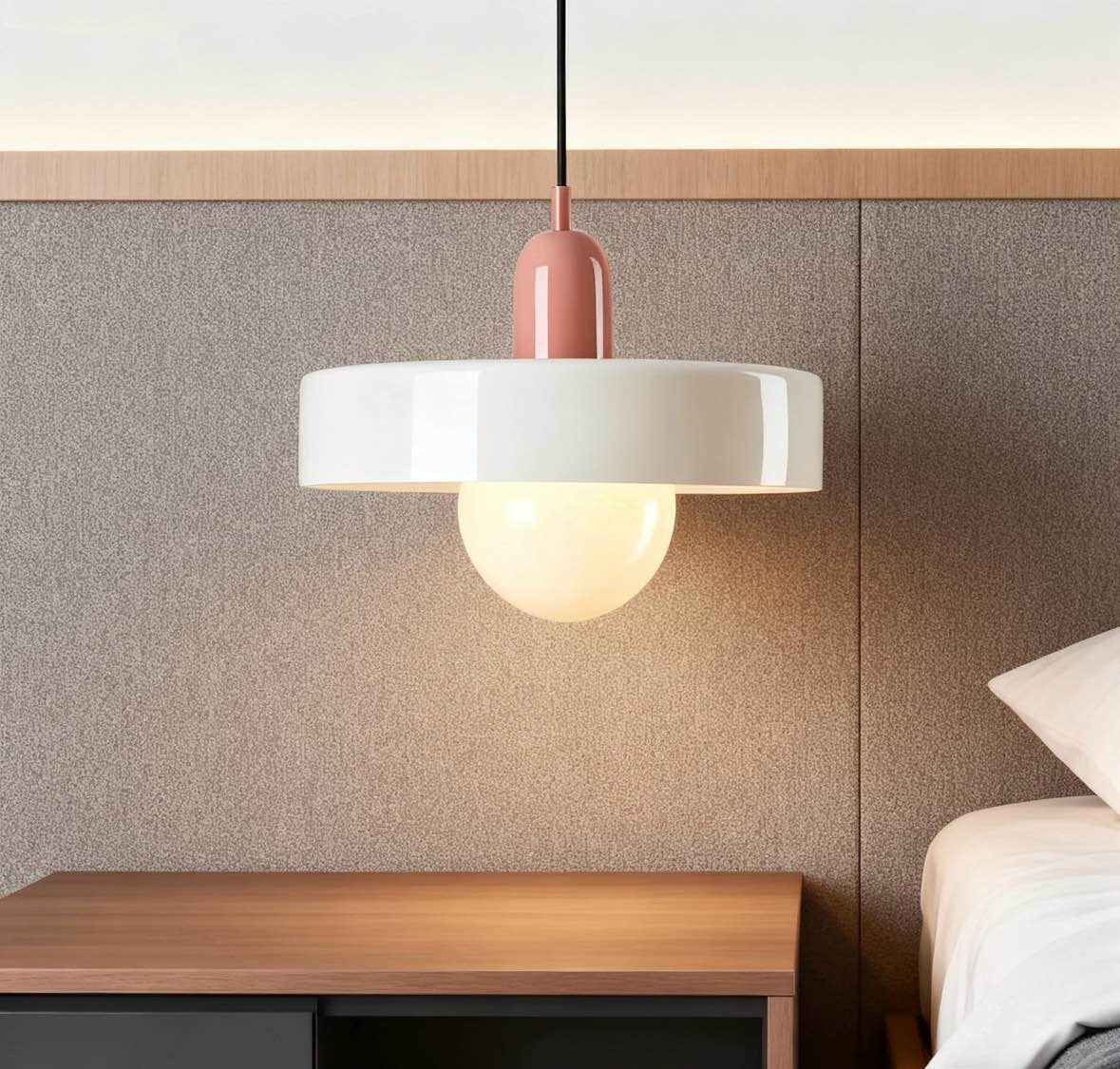 Lampadari in Vetro  Artigianali Morandi per Testa del Letto