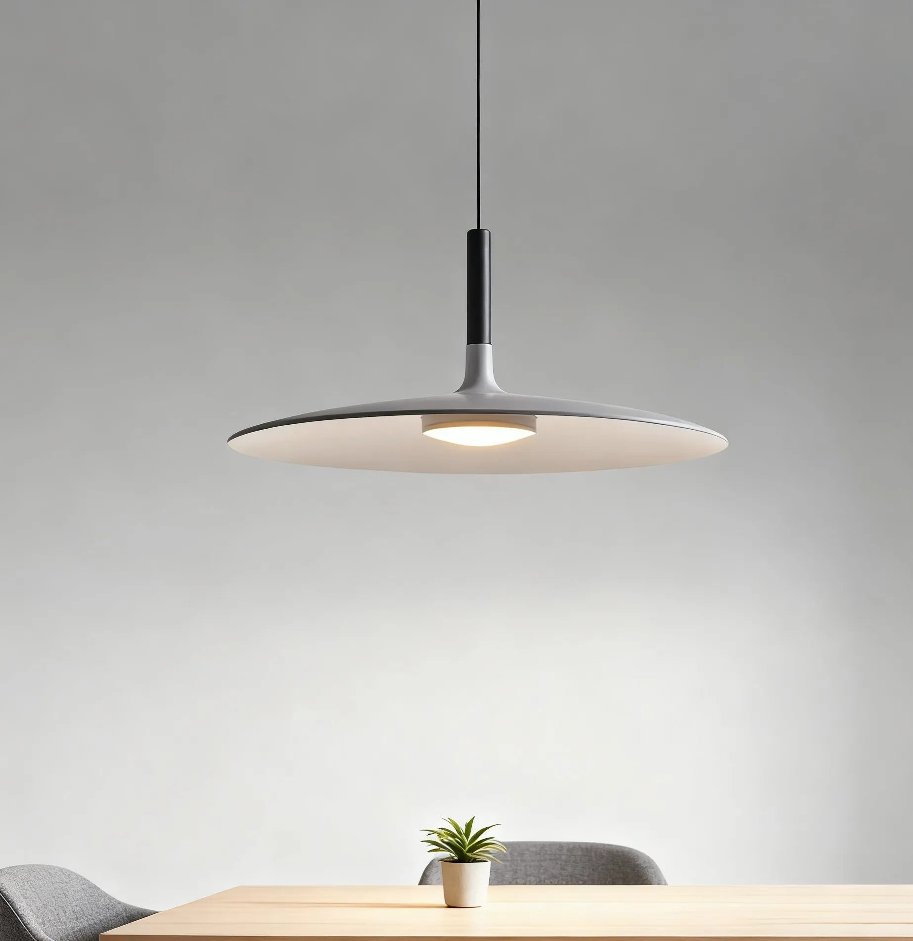 Lampade a Sospensione Moderne Design a Disco per Sala da Pranzo