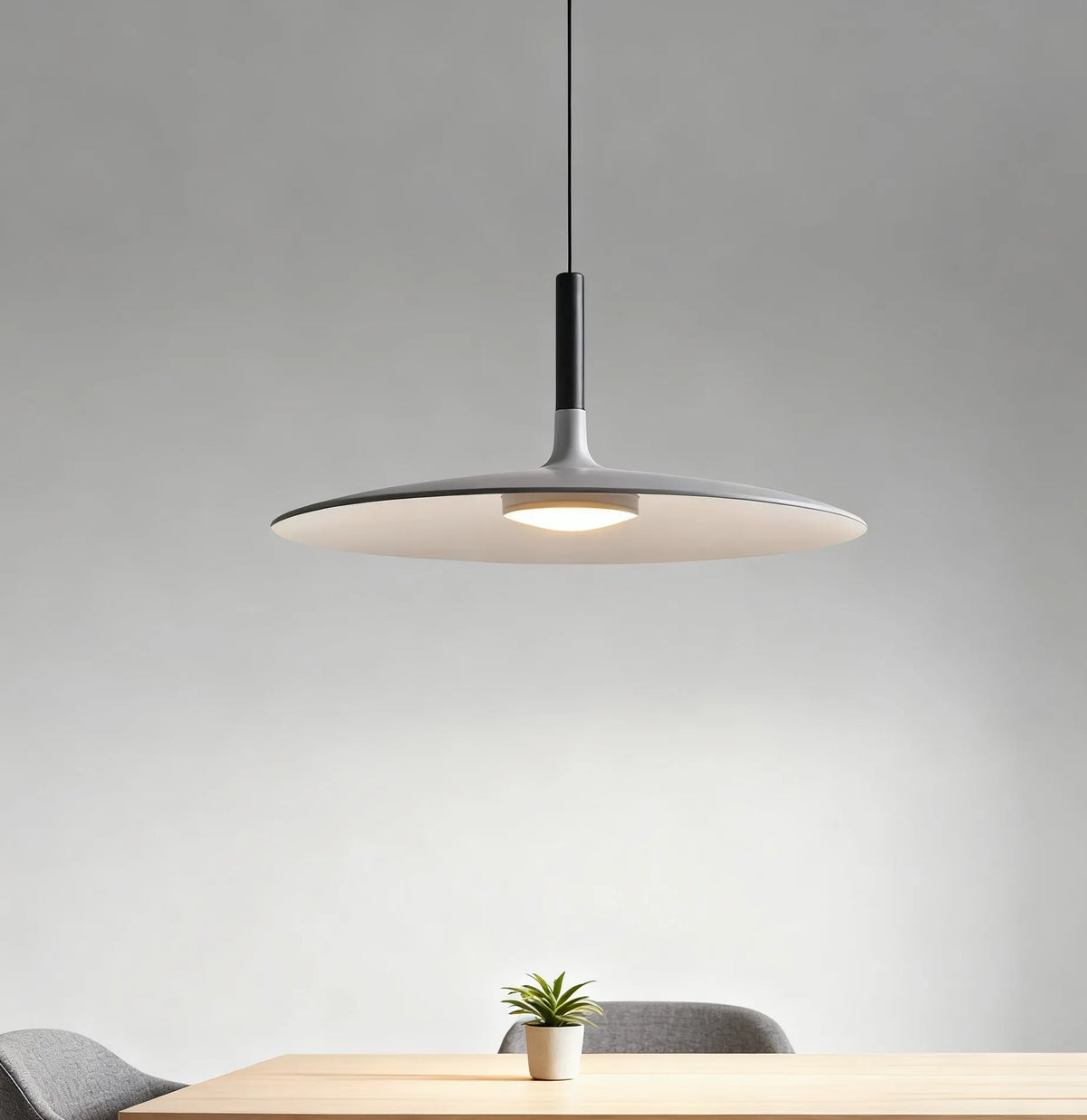 Lampade a Sospensione Moderne Design a Disco per Sala da Pranzo